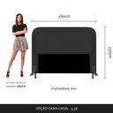 Ver imagem 5 de Cabeceira Estofada para Cama Queen Miami Linho - M. Arapongas