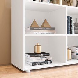 Estante Livreiro Multiuso com 5 Nichos Cairo - 7