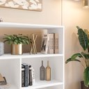 Ver imagem 6 de Estante Livreiro Multiuso com 5 Nichos Cairo