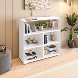 Estante Livreiro Multiuso com 5 Nichos Cairo - 5