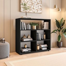 Estante Livreiro Multiuso com 5 Nichos Cairo - 1