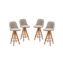 Ver imagem 1 de Kit 4 Banquetas Altas Giratórias Júlia