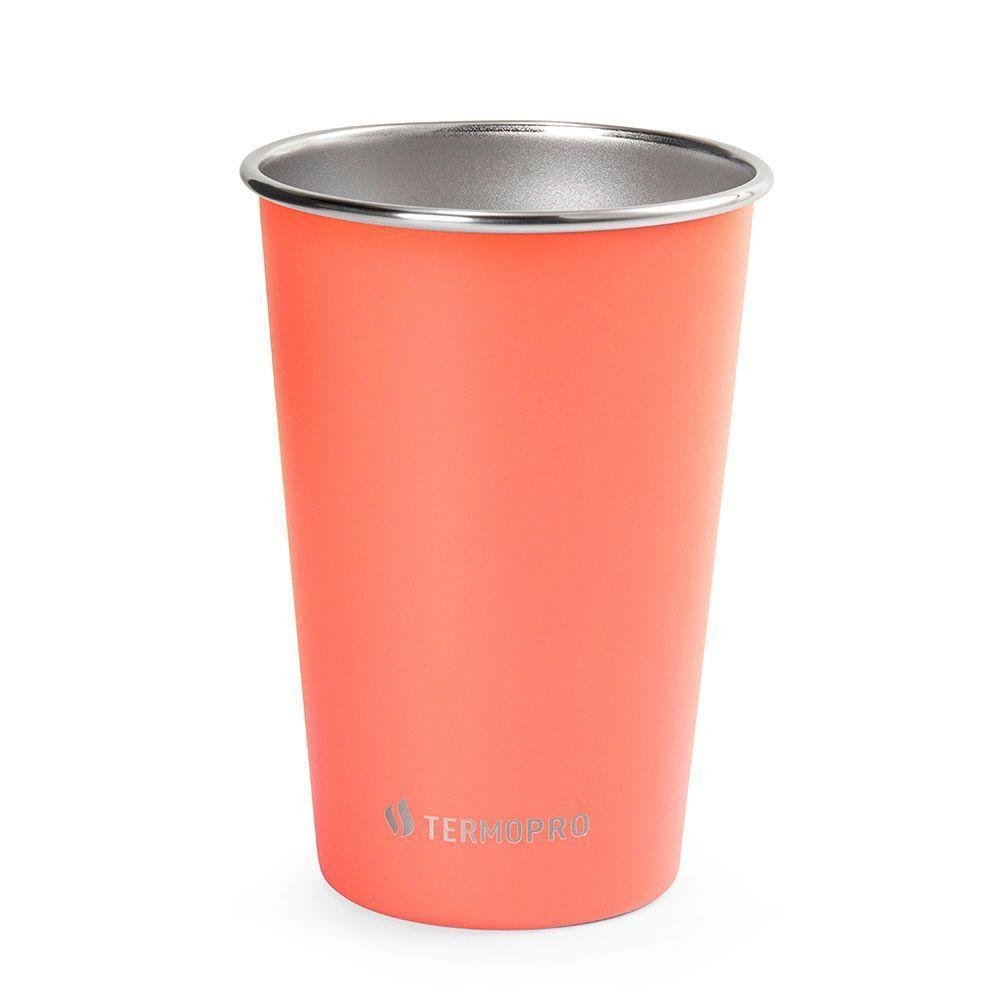 Copos de Inox Coloridos 500 Ml 3 Unidades Termopro - 3