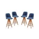 Ver imagem 1 de Kit 4 Banquetas Altas Giratórias Júlia