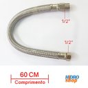 Ver imagem 2 de Flexível Malha De Aço 60cm 1/2" Alta Vazão - 4644060