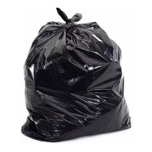 Saco Lixo 50 Litros Super Reforçado 100 Unids. Cor:preto