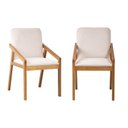 Ver imagem 2 de Kit 2 Cadeiras Sala de Jantar Pequi com Braço CabeCasa MadeiraOriginals