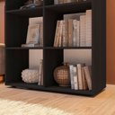 Ver imagem 7 de Estante Livreiro Multiuso com 10 Nichos Belle Preto