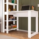 Ver mais imagens de Mesa Escrivaninha com Estante e Licce 4 Prateleiras 120cm Branco