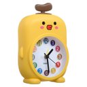 Ver imagem 2 de Relógio De Mesa Quarto Infantil Decorativo Animais Re-092 A Amigold Amarelo