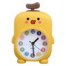 Relógio De Mesa Quarto Infantil Decorativo Animais Re-092 A Amigold Amarelo - 1