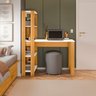 Mesa Escrivaninha com Estante e 4 Prateleiras Licce - 6