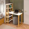 Mesa Escrivaninha com Estante e 4 Prateleiras Licce - 7