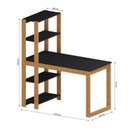 Ver imagem 3 de Mesa Escrivaninha com Estante e 4 Prateleiras Licce