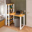 Ver imagem 7 de Mesa Escrivaninha com Estante e 4 Prateleiras Licce