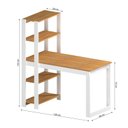 Ver imagem 3 de Mesa Escrivaninha com Estante e 4 Prateleiras Licce