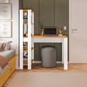 Ver imagem 6 de Mesa Escrivaninha com Estante e 4 Prateleiras Licce