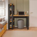 Ver imagem 6 de Mesa Escrivaninha com Estante e 4 Prateleiras Licce