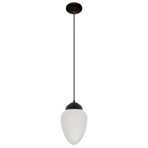 Lustre Pendente Vintage Preto Pêra Incolor Fosca Lapidada
