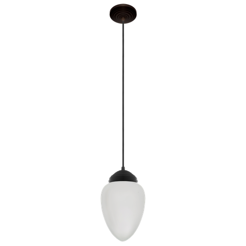 Lustre Pendente Vintage Preto Pêra Incolor Fosca Lapidada