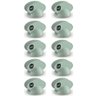 Conjunto 10 Suportes Porta Guardanapos de Mesa em Plástico Plus Uz Verde Menta - 1