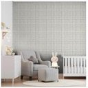 Ver imagem 3 de Papel de Parede Vinílico Xadrez Aquarela Denim, Militar e Mostarda Revoada 4422 52x1000