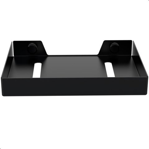 Porta Sabonete Parede Banheiro Saboneteira Inox Preto F.max