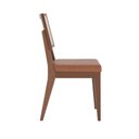 Ver imagem 4 de Conjunto de Jantar Mesa com Vidro Bennett 6 Cadeiras Saga - Caramelo