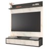 Home Suspenso Uruguai Grafite Perolizado/Carrara para TV até 47” - Móveis Leão - 1