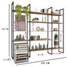 Estante Industrial de Parede Urban 4 com 200 Cm - 3
