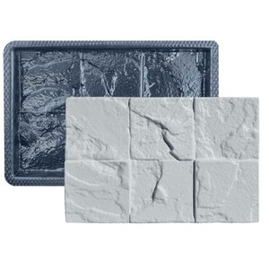 Forma 3D Gesso e Cimento ABS - Miracema 30x20 cm
