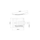 Ver imagem 4 de Vanga Quadrada Tramontina 400-20 em Aço sem Cabo