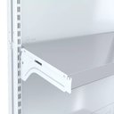 Ver imagem 4 de Gondola Ponta 170 Fit Branco 5 Bandeja Pe Preto