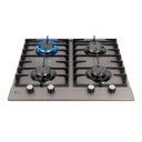 Ver imagem 2 de Cooktop a Gás Fischer Platinium Prime 4 Bocas Inox Preto Bivolt