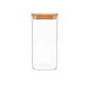 Ver imagem 1 de Pote de Vidro Retangular 2100ml Transparente Kobe