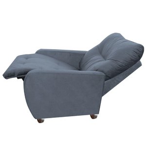 Poltrona para Reclinável Suede Imperio Moderno Grafitte