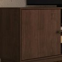 Ver imagem 6 de Rack TV 80 pol 160cm 2 Portas Madeira Maciça Vitalis Café F07 - Mpozenato