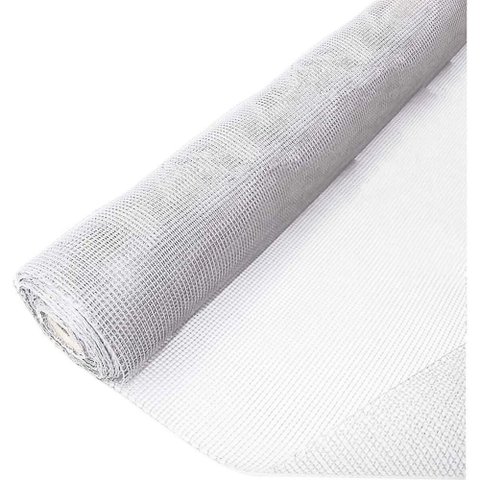Tela Mosquiteiro 14x14 em Fibra de Vidro Branca Worker 100cm x 5000cm