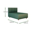 Ver imagem 3 de Cama Box Pet Para Cachorro E Gato 64X45X39:Azul