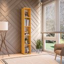 Ver imagem 1 de Estante Horizontal ou Vertical 5 Nichos 186cm X 30cm Liverpool