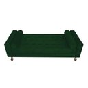 Ver imagem 5 de Recamier Baú Félix Solteiro 100cm Suede Verde