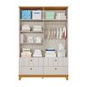 Quarto de Bebê 1 Berço 1 Cômoda 6 Gavetas 1 Guarda Roupas 4 Portas 4 Gavetas Chantilly - 9
