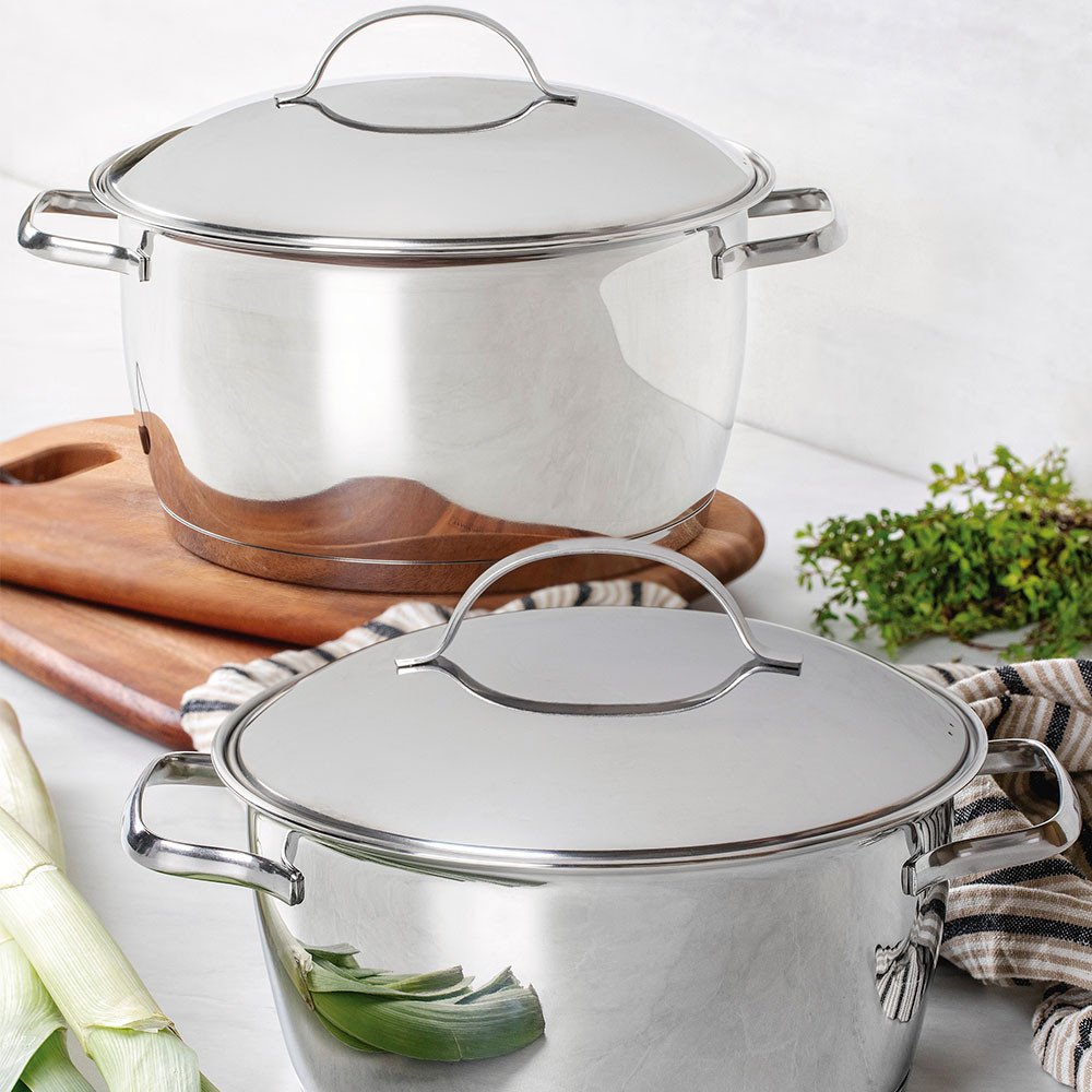 Caçarola Funda Allegra em Aço Inox com Fundo Triplo 16 Cm 1.5 Litros Tramontina - 2