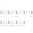 Ver imagem 3 de Kit 7 Mini Porta Pallet 250 Kg 180x200x60 (cxlxp)