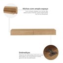 Ver imagem 7 de Rack com Nicho Suspenso Sierra para Tv 50 Polegadas Bancada Flutuante Sala Quarto