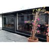 Toldo Cortina Preto c/ visor - 2,30m x 2,50m - kit completo - 2