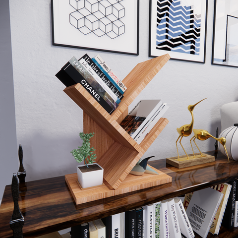 Estante Livreiro Porta Livros Madeira Prateleira