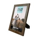 Ver imagem 2 de Kit 2 Porta Retrato 20x30 Decorativo Fotos Apoio Gravata Acetato Aparador Fotográfico Cor:tabaco