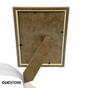 Ver imagem 4 de Kit 2 Porta Retrato 20x30 Decorativo Fotos Apoio Gravata Acetato Aparador Fotográfico Cor:tabaco