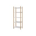 Ver imagem 2 de Estante para Livros Livreiro Office com 5 Prateleiras Organizadoras 63,6cm Vivace